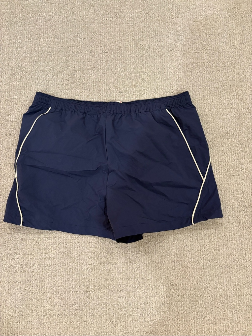 Navy Athletic Workout Shorts